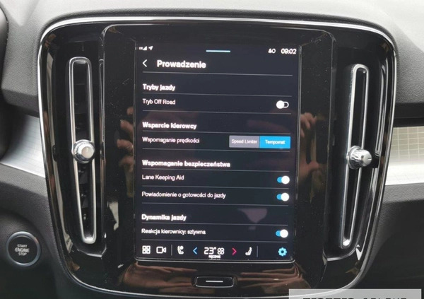 Volvo XC 40 cena 154900 przebieg: 36021, rok produkcji 2022 z Łeba małe 497